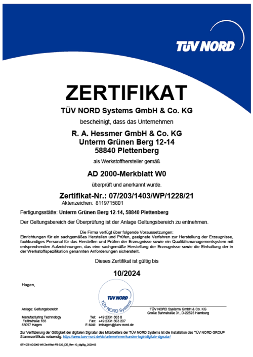 AD Merkblatt - 2000 W0